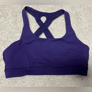 Lululemon time to sweat sports bra. Size 6